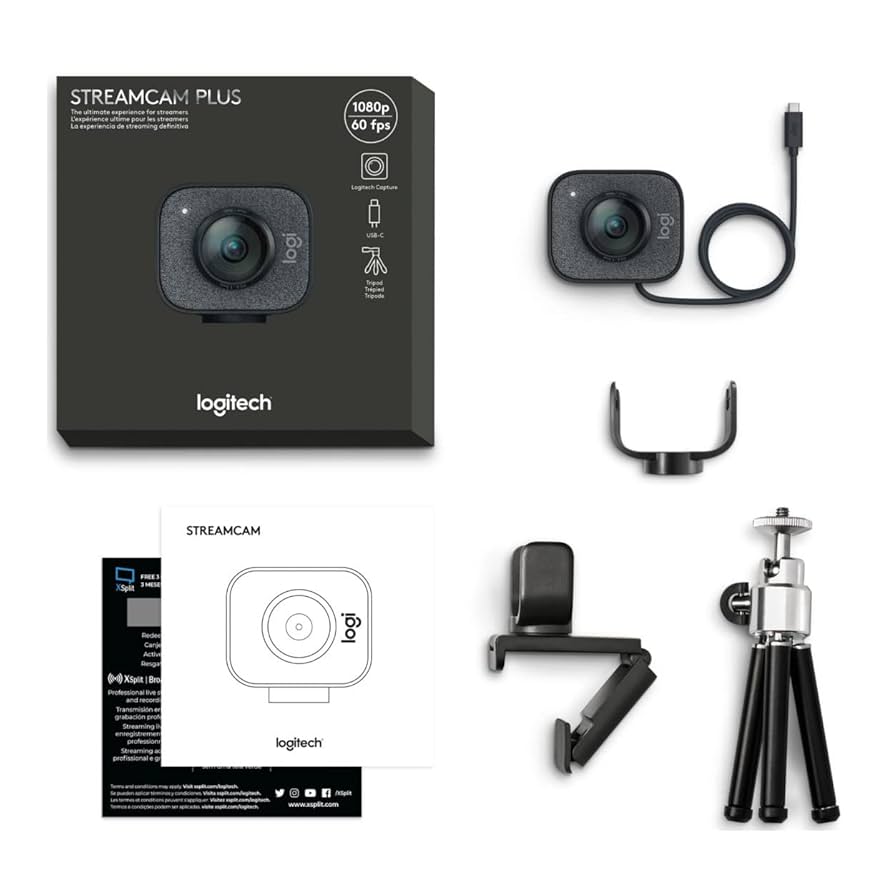 Amazon.com: Logitech for Creators StreamCam Premium Webcam